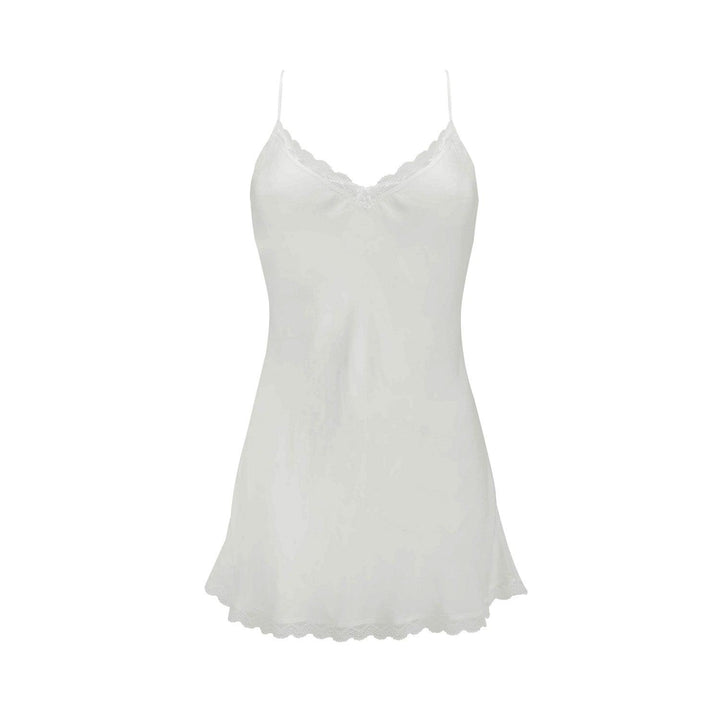 100% Pure Silk Camisole Top in White – Juliemay Lingerie